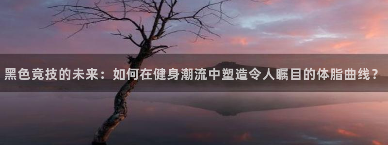 黑色竞技的未来：如何在健身潮流中塑造令人瞩目的体脂曲线？
